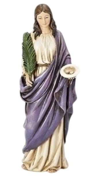 6" Saint Lucy Statue