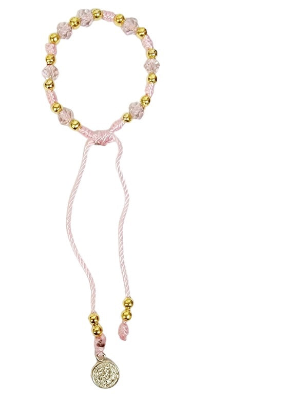 Saint Benedict Cord Bracelet        (MORE COLORS)