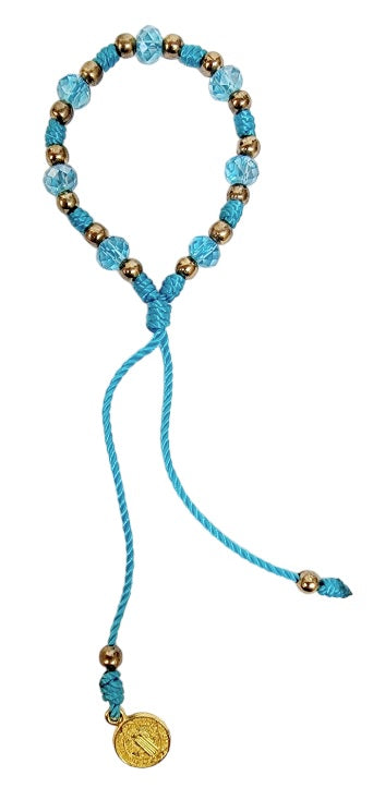 Saint Benedict Cord Bracelet        (MORE COLORS)