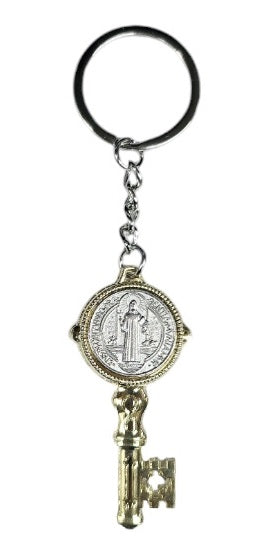 Saint Benedict Key Key Chain (MORE COLORS)