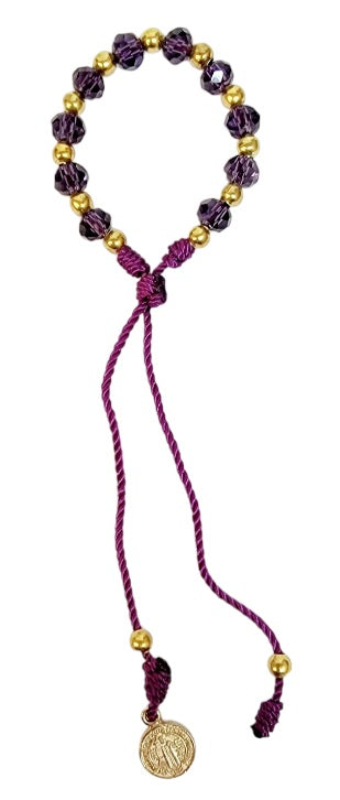 Saint Benedict Cord Bracelet        (MORE COLORS)