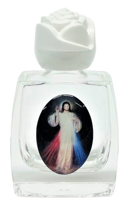 Rose Cap Holy Water Bottle (MORE SAINTS)