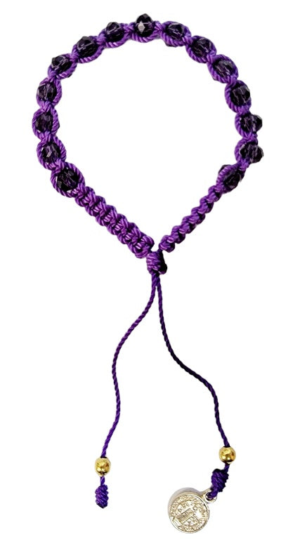 Saint Benedict Cord Braided Bracelet (MORE COLORS)