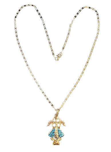 20" Our Lady Of San Juan Necklace
