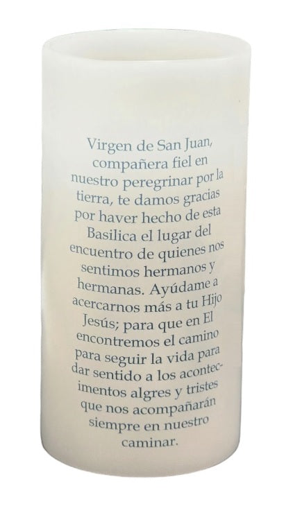 Our Lady of San Juan LED Candle (MORE STYLES)