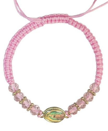 Our Lady of Guadalupe Cord Bracelet (MORE COLORS)