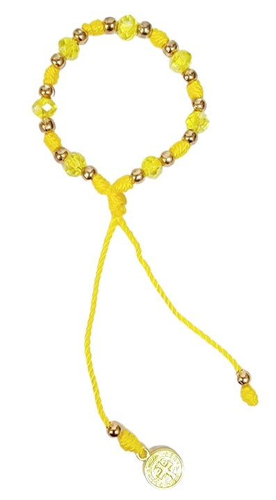Saint Benedict Cord Bracelet        (MORE COLORS)