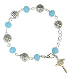 Saint Benedict Medal Rosary Bracelet (MORE COLORS)