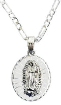 24" Our Lady of Guadalupe Necklace