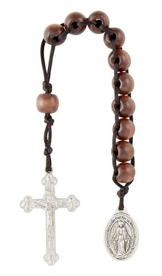 Pray Fast Give Lenten One Decade Good Deed Rosary