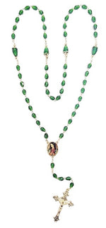 Our Lady of Guadalupe Crystal Teardrop Rosary
