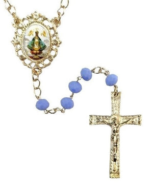 Our Lady of San Juan Crystal Rosary (MORE COLORS)