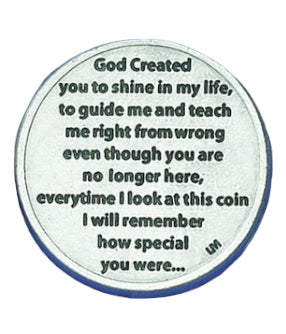 In Loving Memory Bereavement Pocket Token