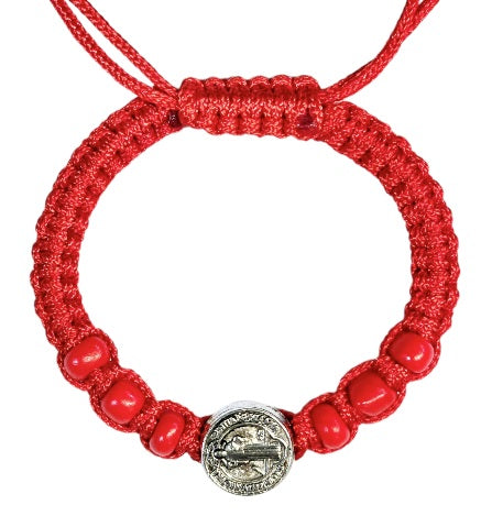 Baby Saint Benedict Cord Bracelet