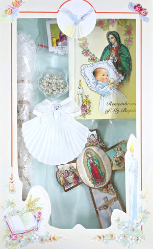 Our Lady of Guadalupe English Baptism Set (MORE STYLES)