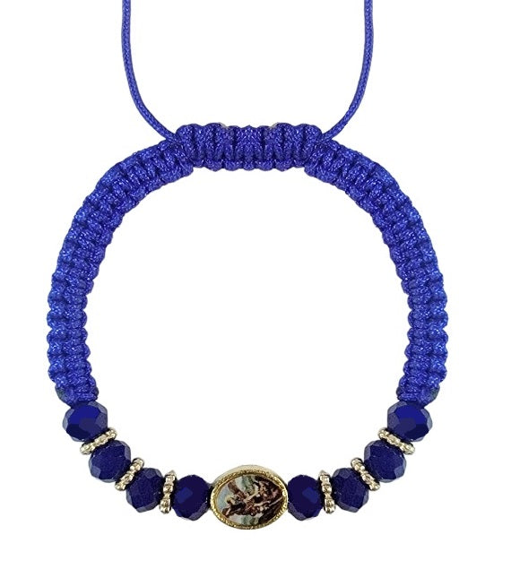 Saint Michael Cord Bracelet