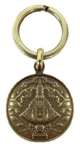 Our Lady of San Juan Gold Tone Key Chain