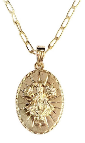 24" Our Lady of San Juan Necklace (MORE COLORS)