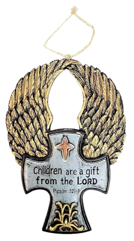Winged Wall Plaque Ornament (MORE STYLES)