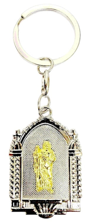 2 Tone Shrine with Saint Key Chain (MORE STYLES)