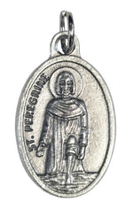 Saint Peregrine Prayer and Pendant
