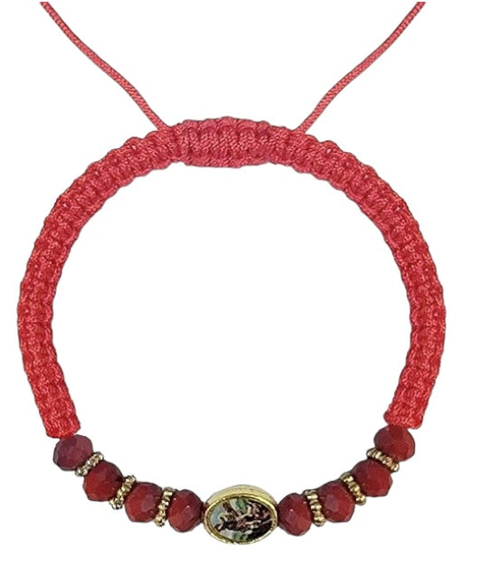 Saint Michael Cord Bracelet