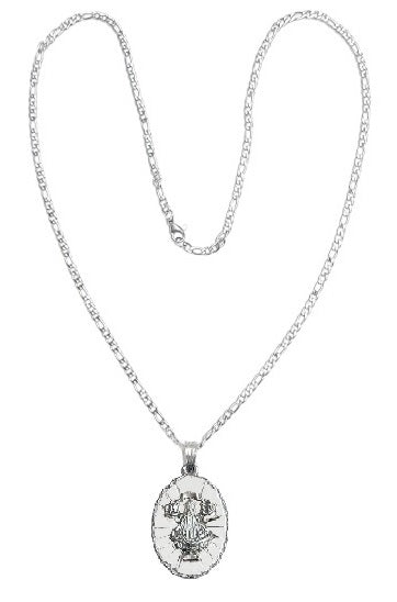24" Our Lady of San Juan Necklace (MORE COLORS)