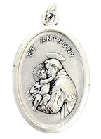 1" Oxidized Medal (MORE SAINTS)