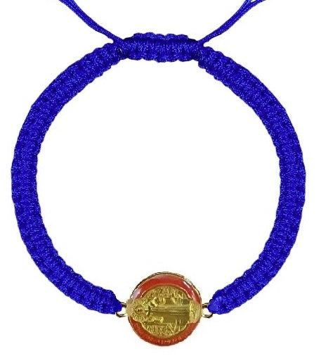 Saint Benedict Medal Cord Bracelet (MORE COLORS)