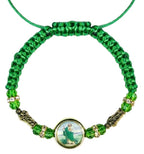 3 Medal Cord Bracelet (MORE SAINTS)
