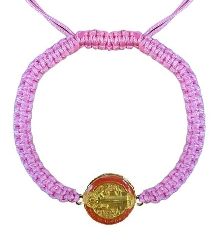 Saint Benedict Medal Cord Bracelet (MORE COLORS)