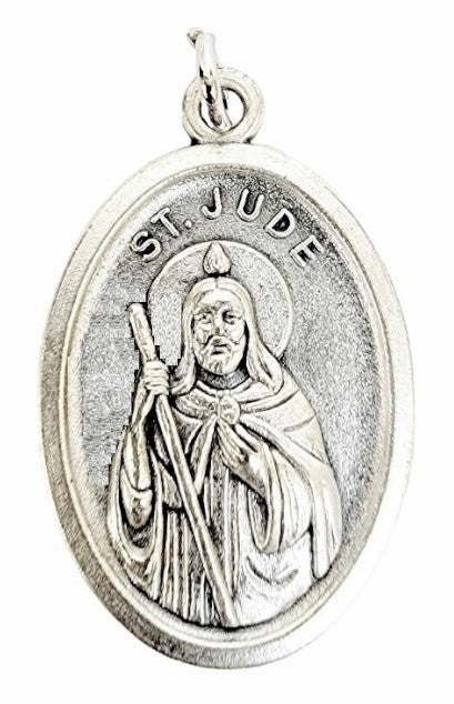 1" Oxidized Medal (MORE SAINTS)