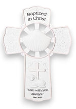 Baptized in Christ Wall Cross (MORE COLORS)