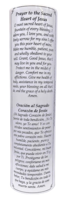 Sacred Heart of Jesus LED Candle