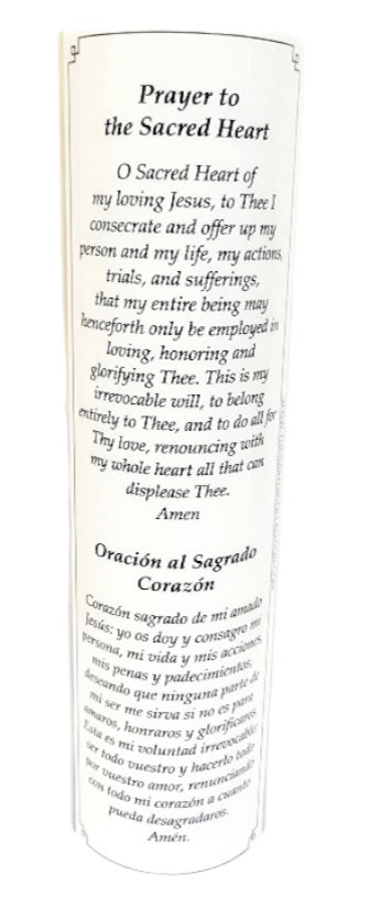 Sacred Heart of Jesus LED Candle
