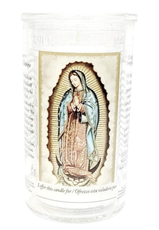 Our Lady of Guadalupe Candle