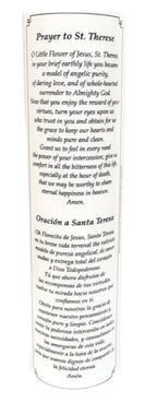 Saint Therese LED Candle
