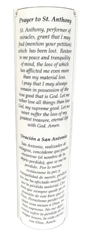 Saint Anthony LED Candle