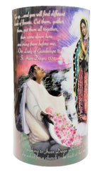 4x7 Our Lady of Guadalupe LED Candle