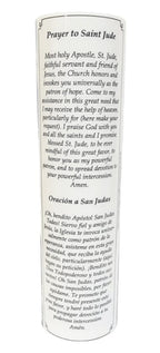 Saint Jude LED Candle