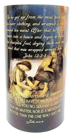 4x7 The Last Supper LED Candle
