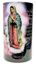 4x7 Our Lady of Guadalupe LED Candle