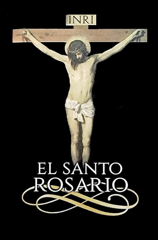 El Santo Rosario Mini Libro de Bolsillo