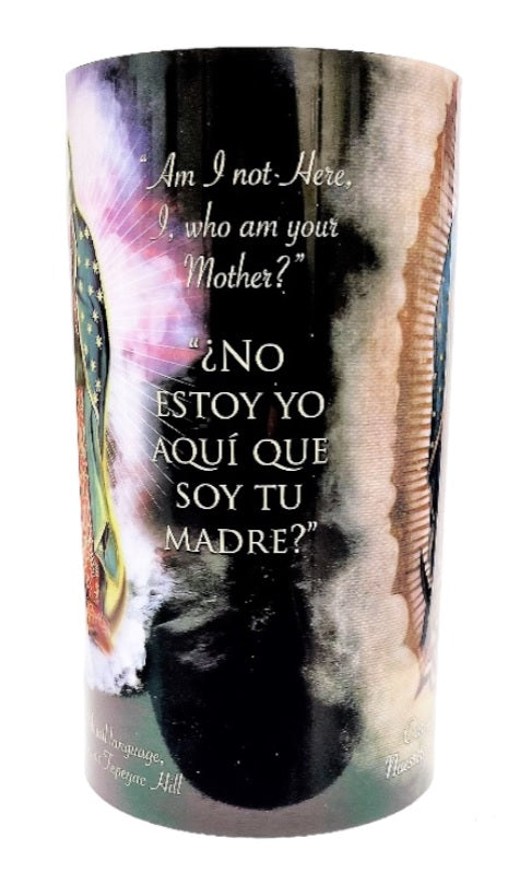 4x7 Our Lady of Guadalupe LED Candle