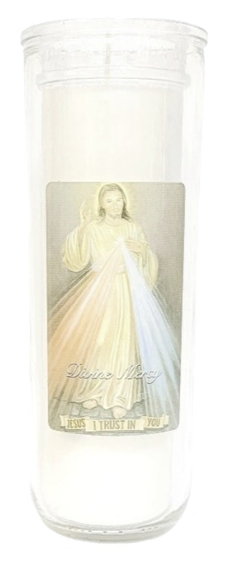 Divine Mercy Large Candle