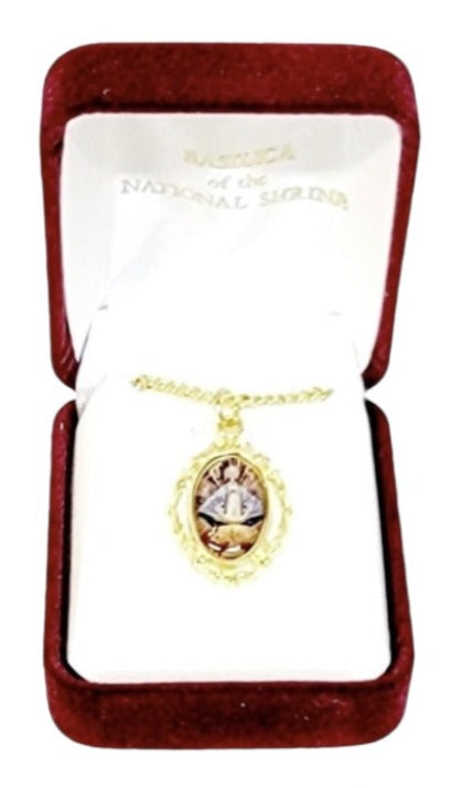 20" Virgen de San Juan Necklace (MORE COLORS)