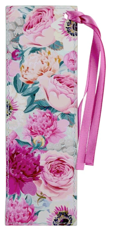 Nothing Will Be Impossible For You Faux Leather Bookmark