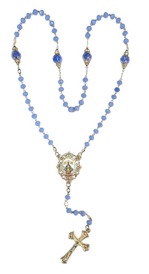 Our Lady of San Juan Crystal Rosary (MORE COLORS)