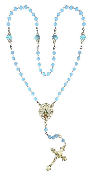 Our Lady of San Juan Crystal Rosary (MORE COLORS)