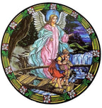 Stained Glass Sun Catcher Window Sticker (MORE SAINTS)